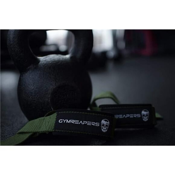 Lifting Wrist Straps for Weightlifting, Bodybuilding- Padded Neoprene with 18" - Picture 5 of 6